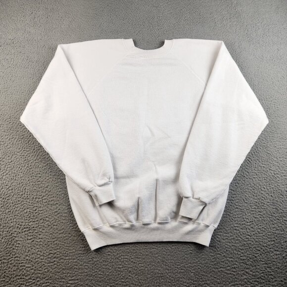 VTG 90's Funny Christmas Cat Sweatshirt Extra Large Crewneck Sweater Grannycore - Picture 2 of 11